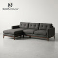 Oriorfurnitures™ L-Shaped Corner Sofa