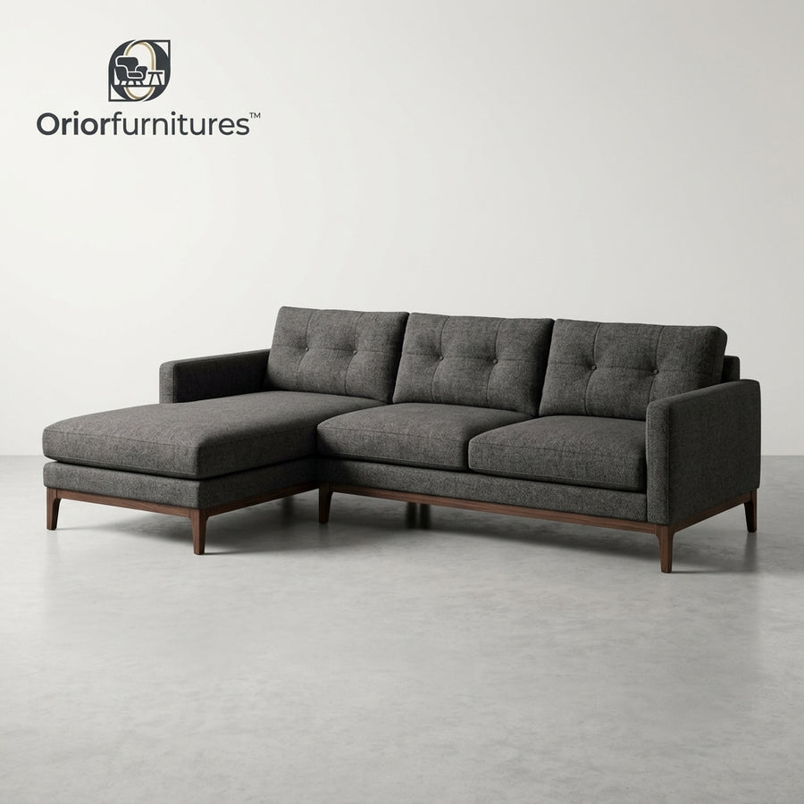 Oriorfurnitures™ L-Shaped Corner Sofa